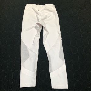 90•DEGREE white leggings